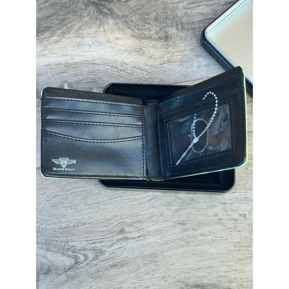 NIB Buckle-Down Men's Bi-fold Wallet - Teenage Mutant Ninja Turtles - Skateboard